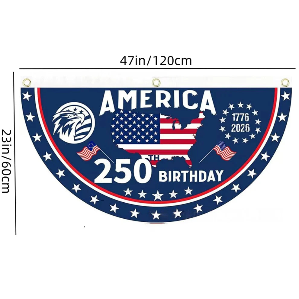 100% Veteran Owned / Handcrafted in USA-250th Anniversary Banners