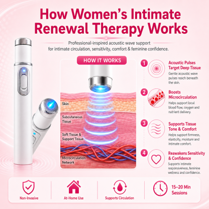 VELYSSA™ Ultrasonic Women's Intimate Tightening, Sensitivity & Full-Body Renewal Device✅ Vaginal Repair✅ HPV Defense✅ Curve Sculpting