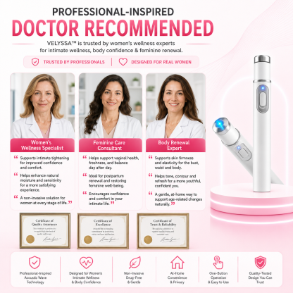 VELYSSA™ Ultrasonic Women's Intimate Tightening, Sensitivity & Full-Body Renewal Device✅ Vaginal Repair✅ HPV Defense✅ Curve Sculpting