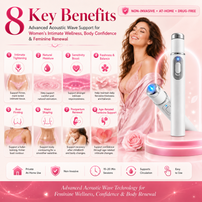 VELYSSA™ Ultrasonic Women's Intimate Tightening, Sensitivity & Full-Body Renewal Device✅ Vaginal Repair✅ HPV Defense✅ Curve Sculpting