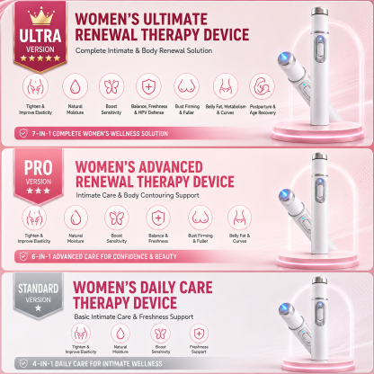 Ultrasonic Women’s Intimate Tightening, Sensitivity & Full-Body Renewal Device✅ Vaginal Repair✅ HPV Defense✅ Curve Sculpting