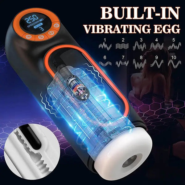 💥Automatischer Masturbator für Männer💥🏆 Mit starker Saug- und Stoßfunktion
