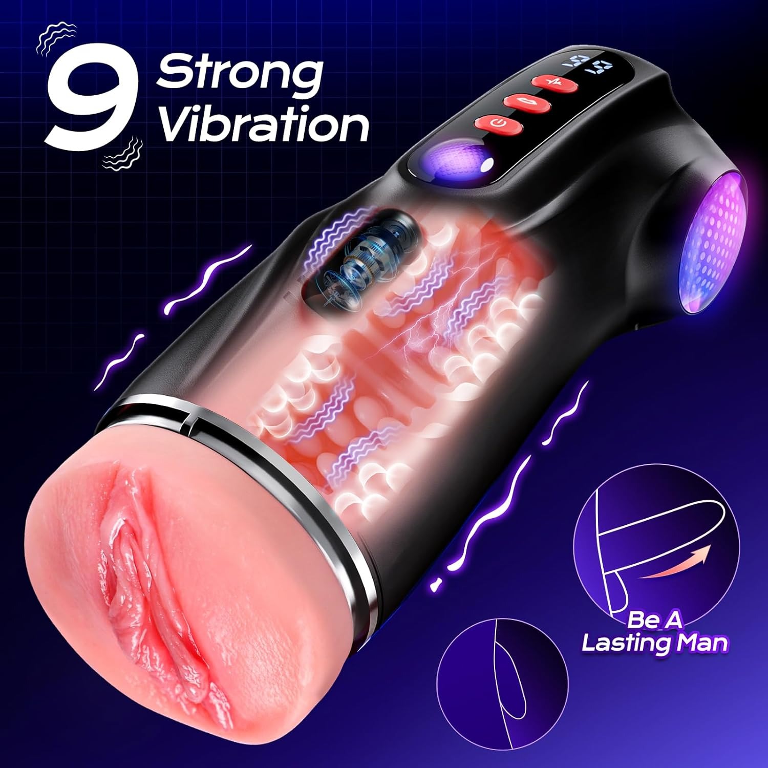 🎁 The perfect Christmas gift for 2025 🏆 Bestseller among training toys for men. Made from high-quality, medical-grade silicone.