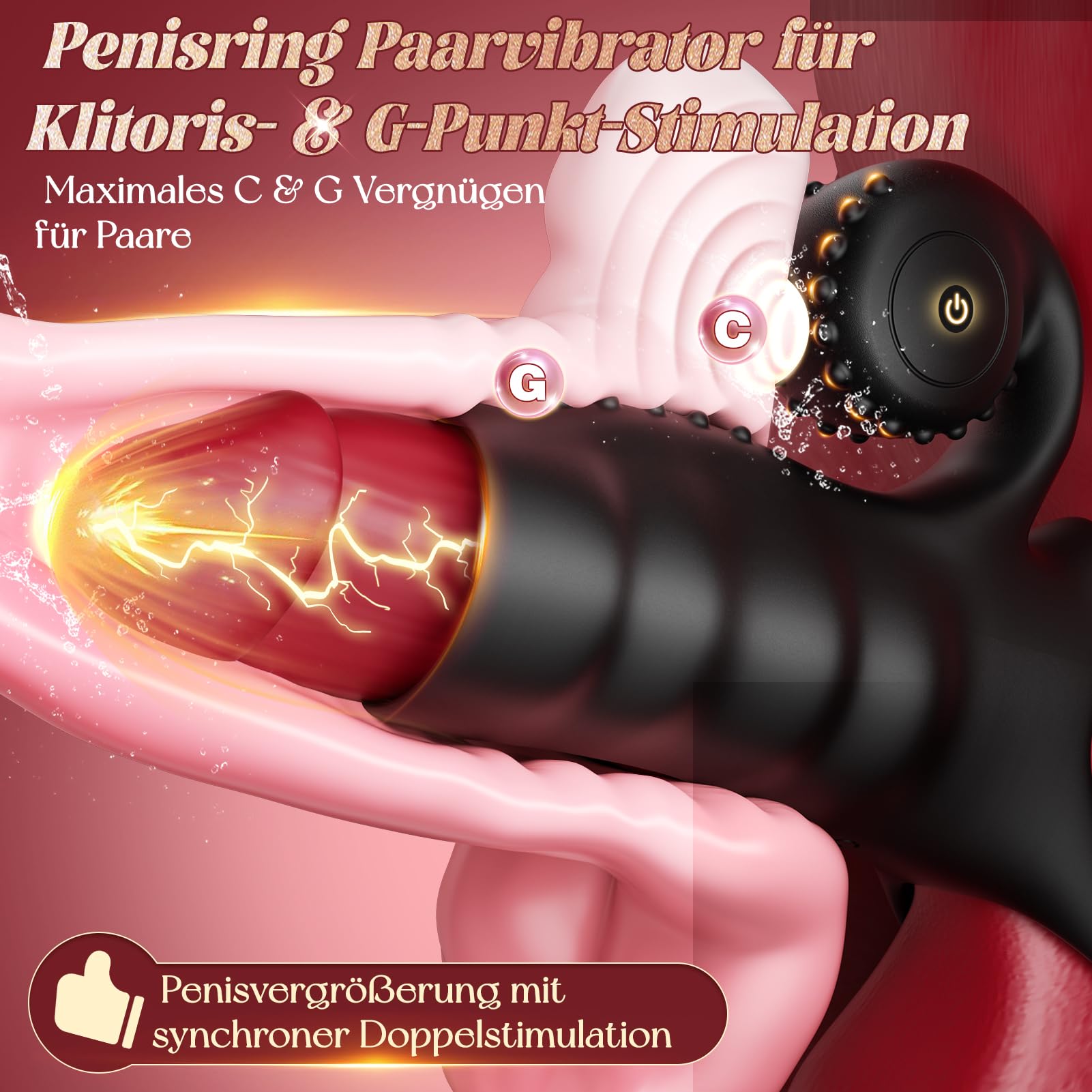 💥2025 Hot Sale - 💥Penis Vibrating Condom