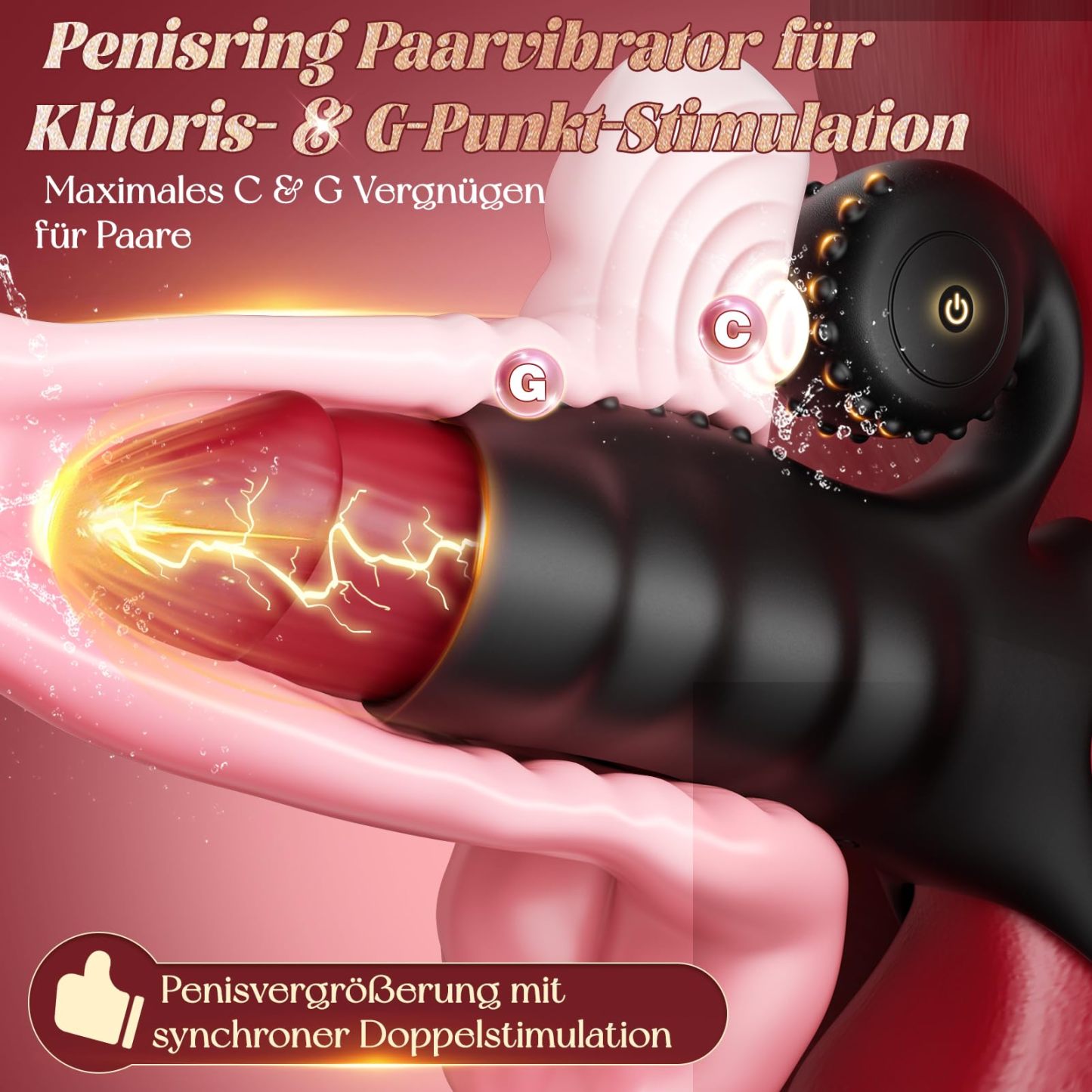 💥2025 Hot Sale - 💥Penis Vibrating Condom