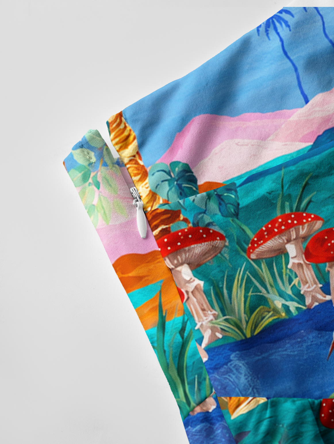 Dreamy Tropical Wonderland Bow Strap Maxi Dress