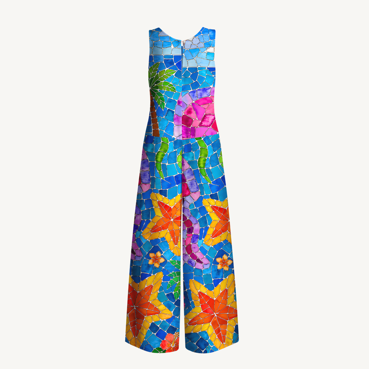 Under the Sea Jumpsuit with Pockets for Women