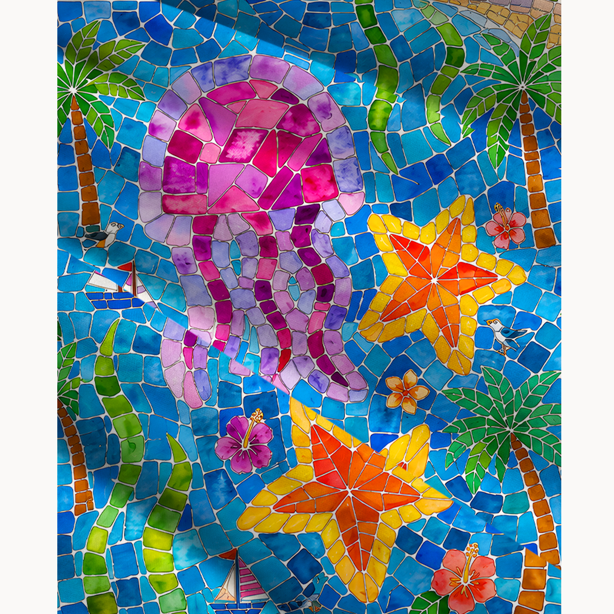 Under the Sea Maxi Skirt & Strapless Dress  