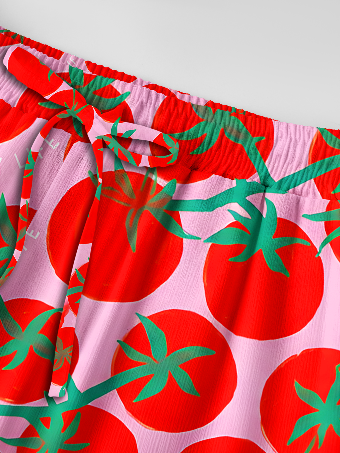 Tomato Garden Delight Wide Leg Pants Women