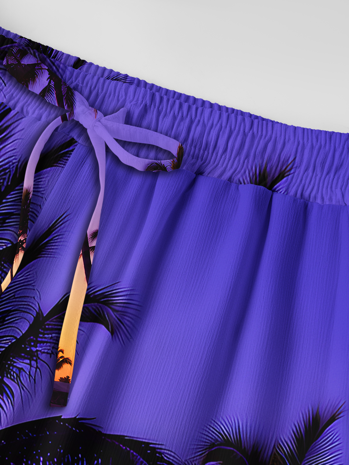 Palm Shadows at Sunset Summer Trousers