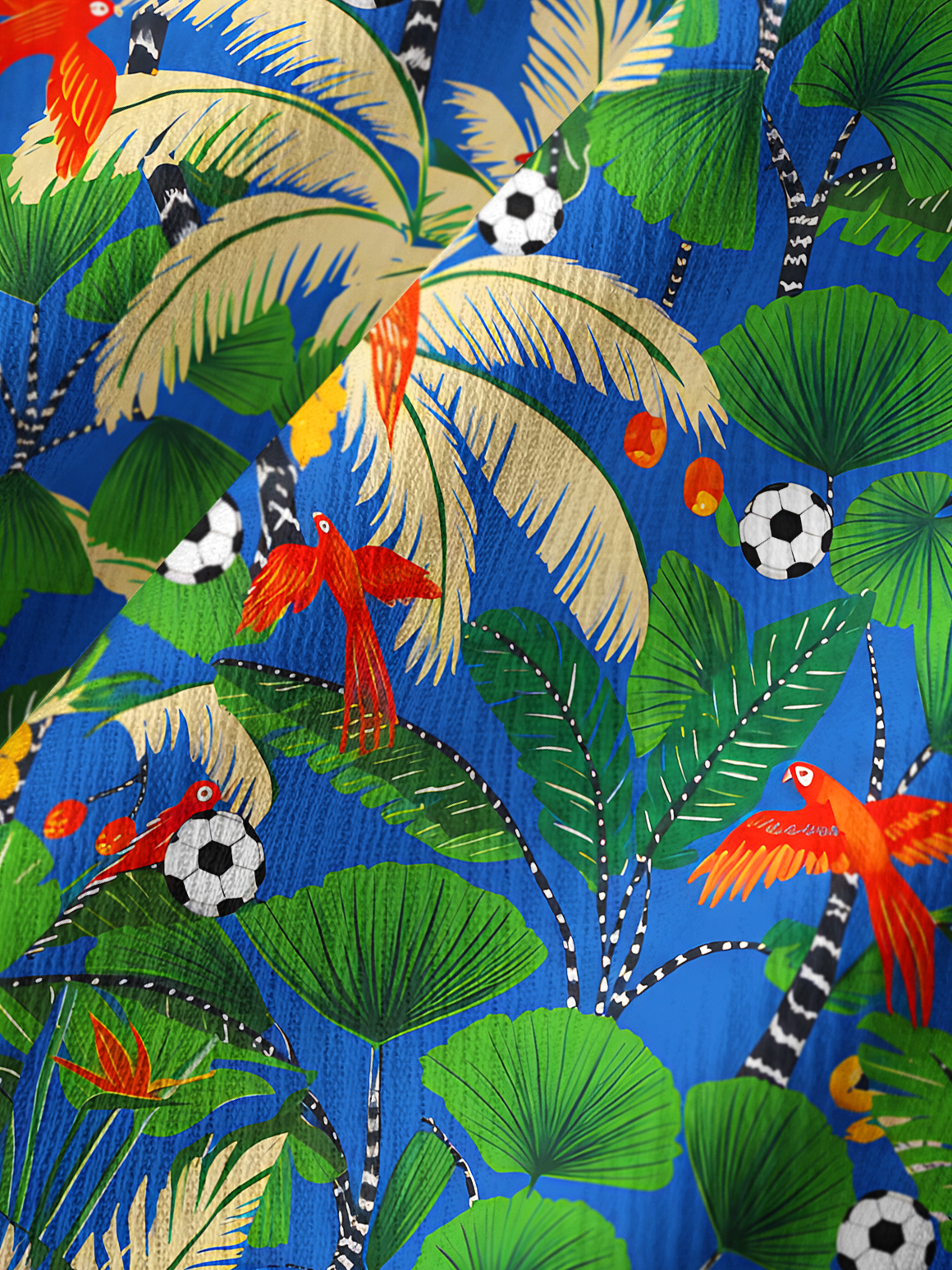 Jungle Soccer Fiesta Wide Leg Pants Women