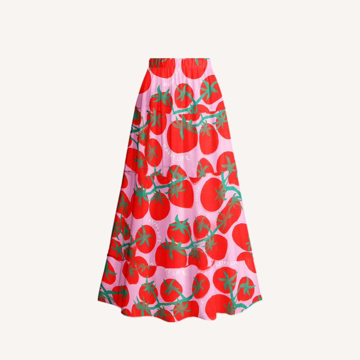 Tomato Garden Delight Girls Swimwear