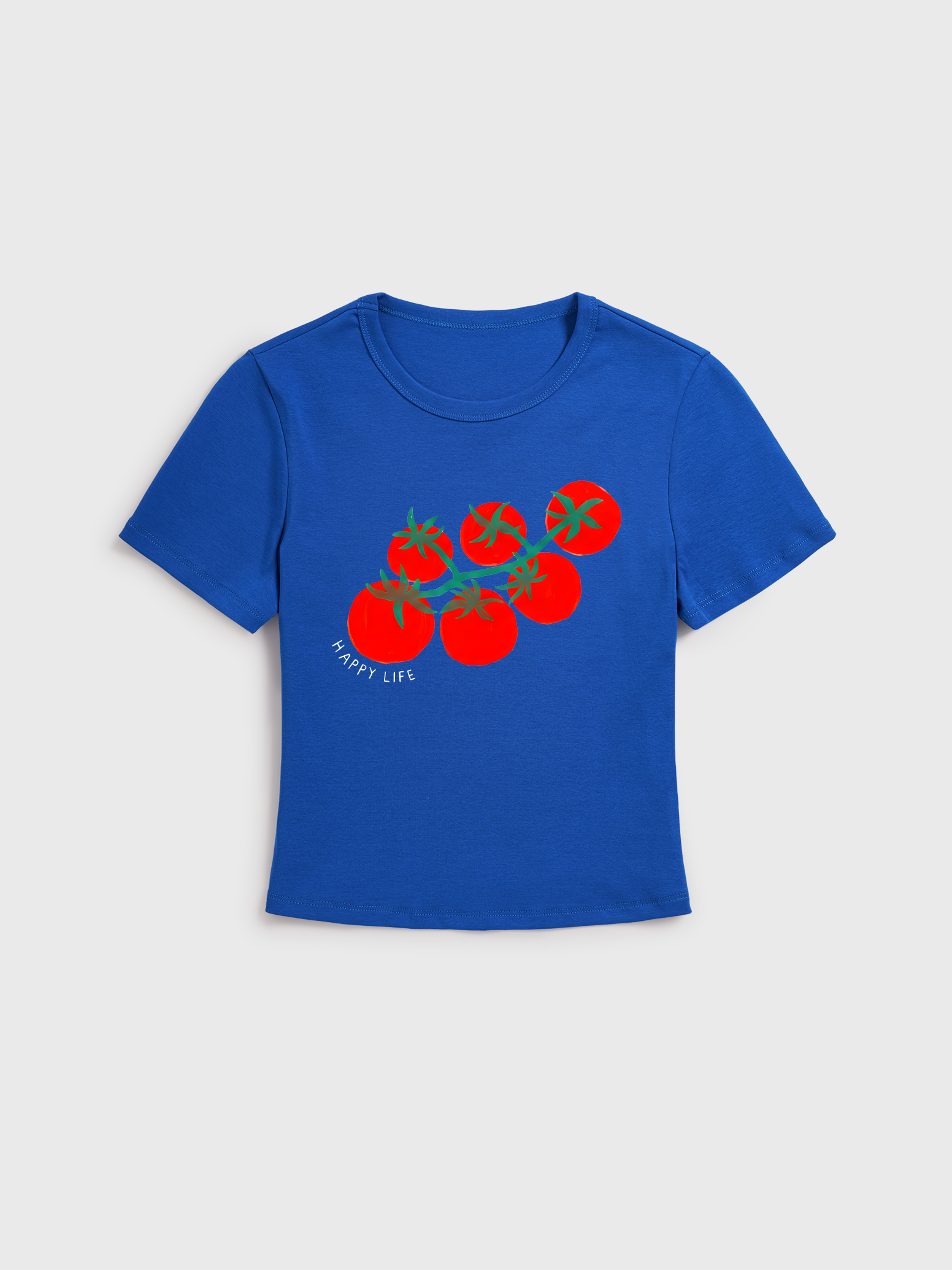 Tomato Garden Delight Womens Baby Tee