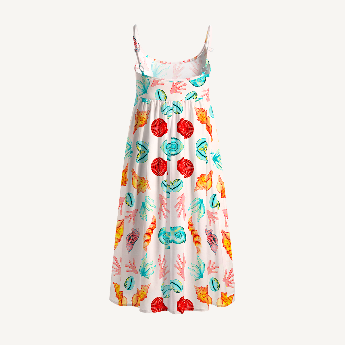 Coral Reef Kaleidoscope Vacation Mini Dress