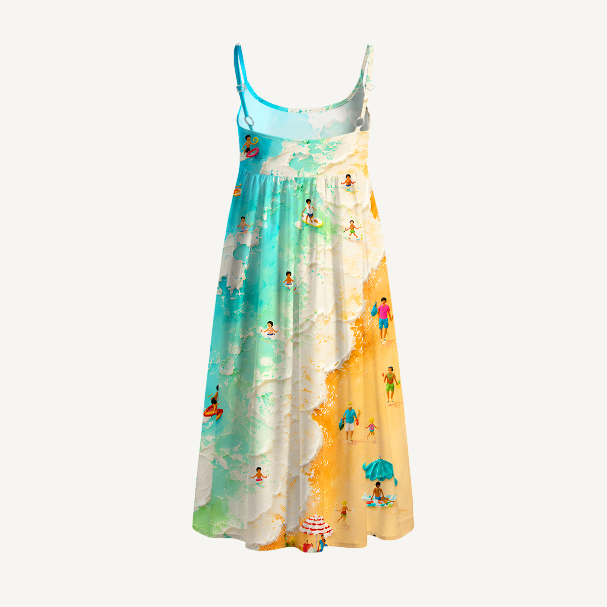 Summer Day at the Beach Vacation Mini Dress