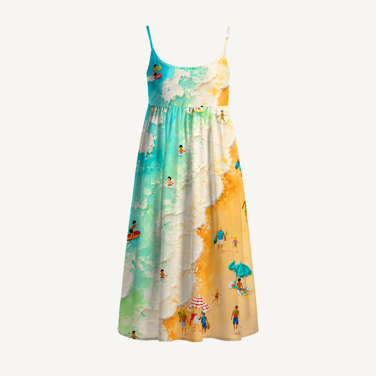 Summer Day at the Beach Vacation Mini Dress