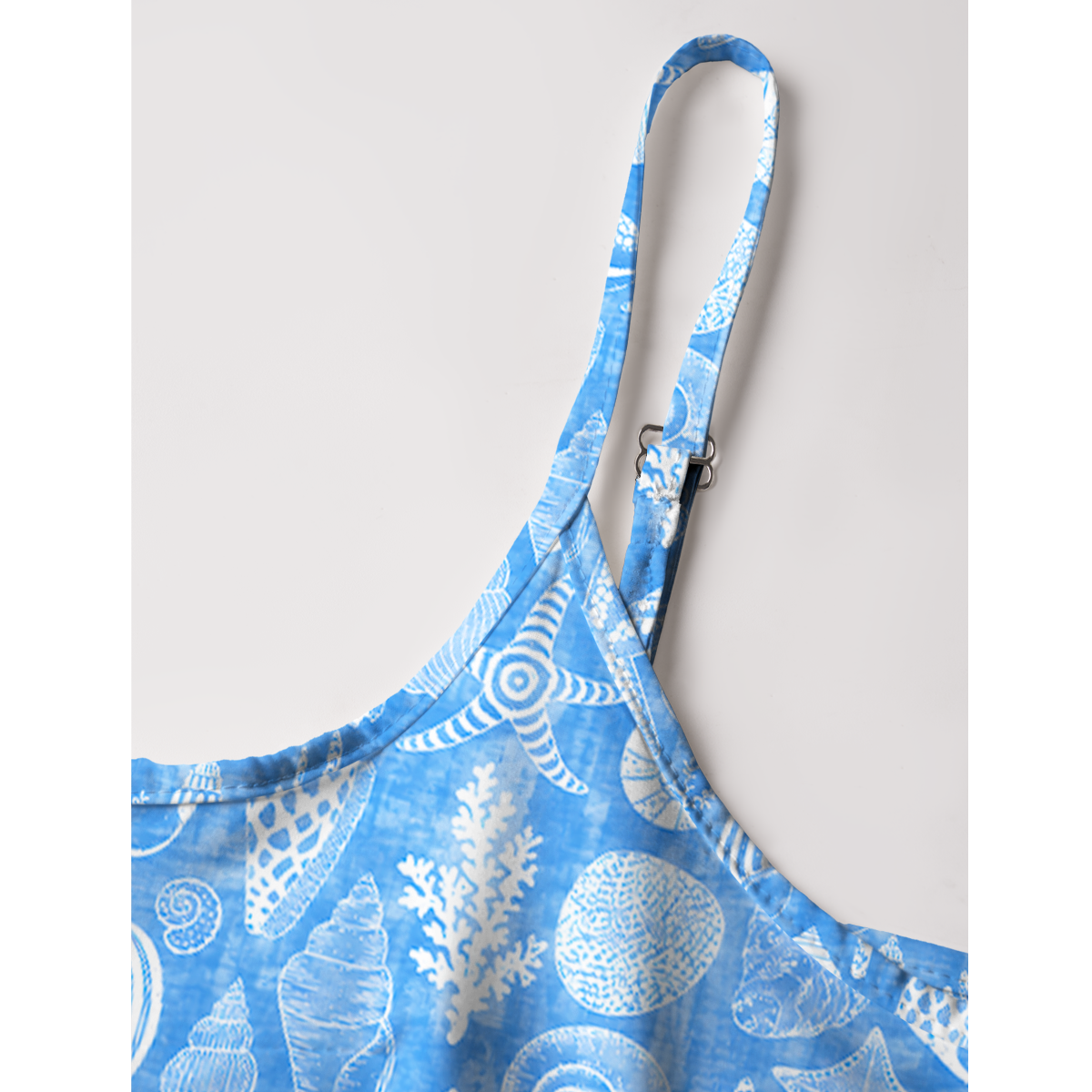 Ocean Shell Symphony Vacation Mini Dress