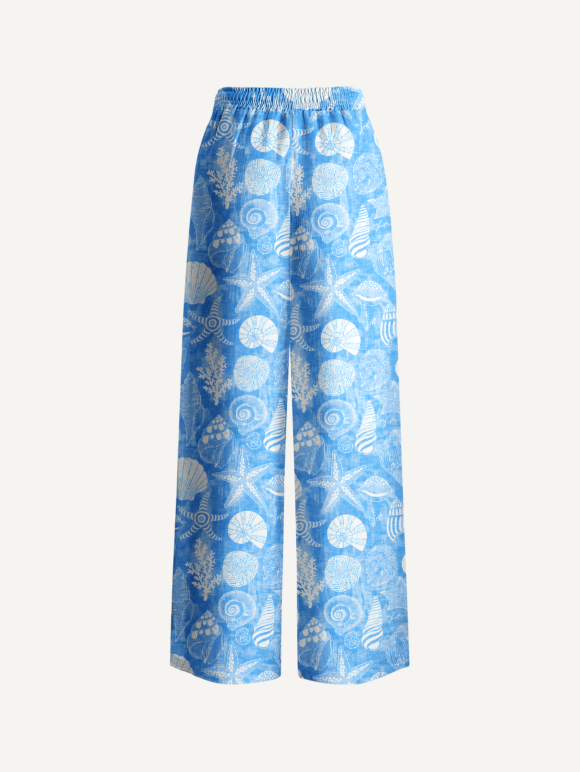 Ocean Shell Symphony Beach Pants For Women