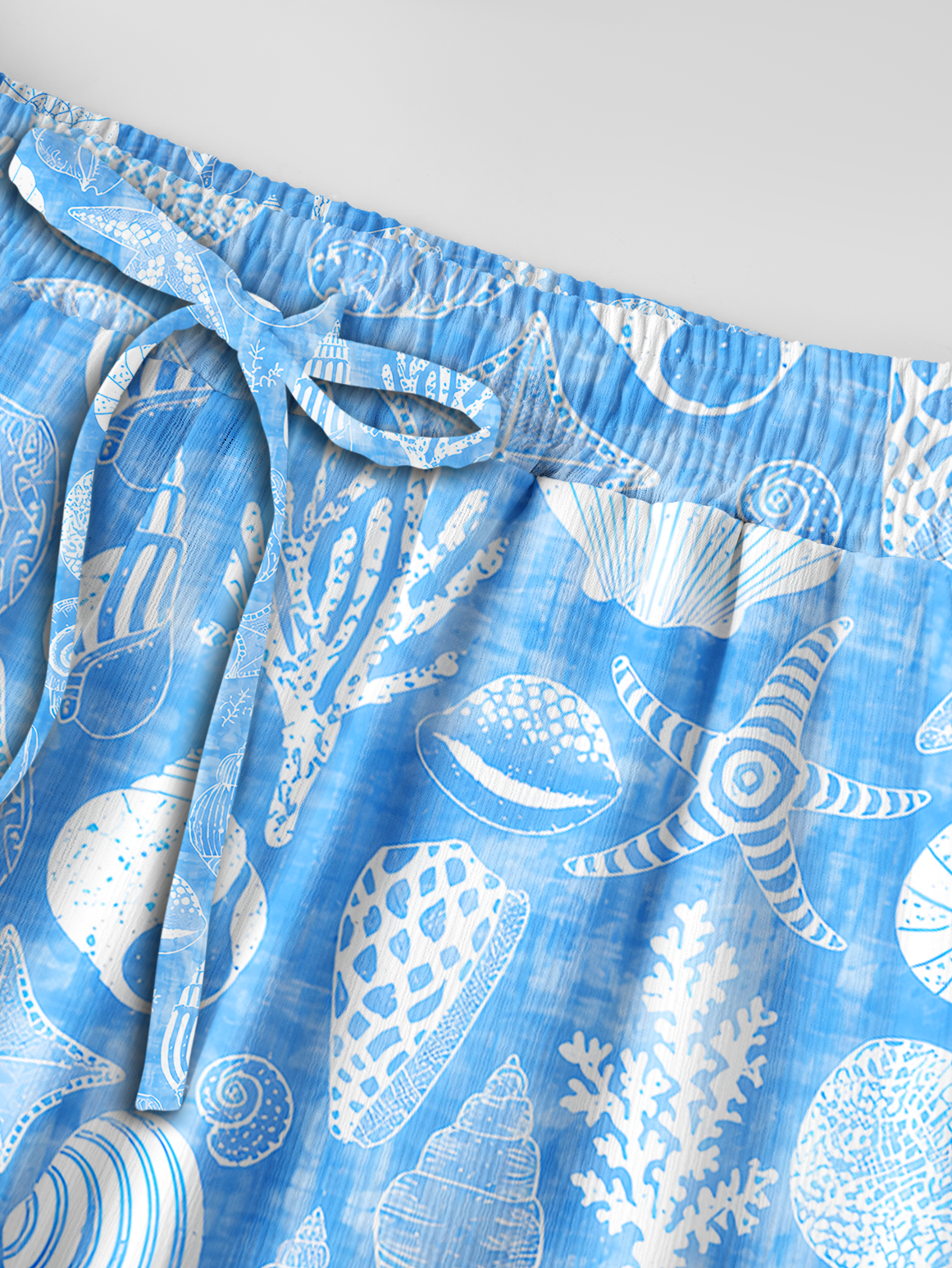 Ocean Shell Symphony Beach Pants For Women