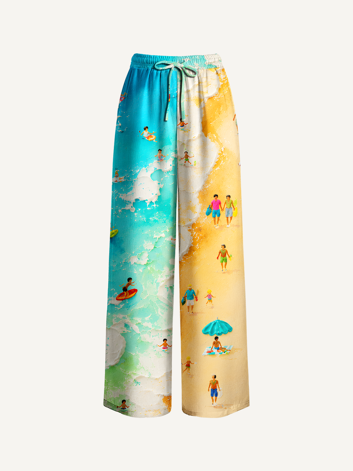Summer Day at the Beach Pants For Women