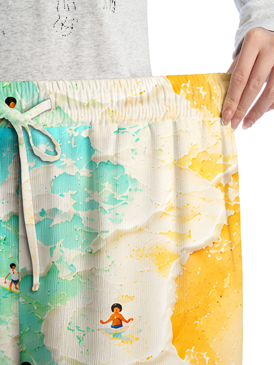Summer Day at the Beach Pants For Women