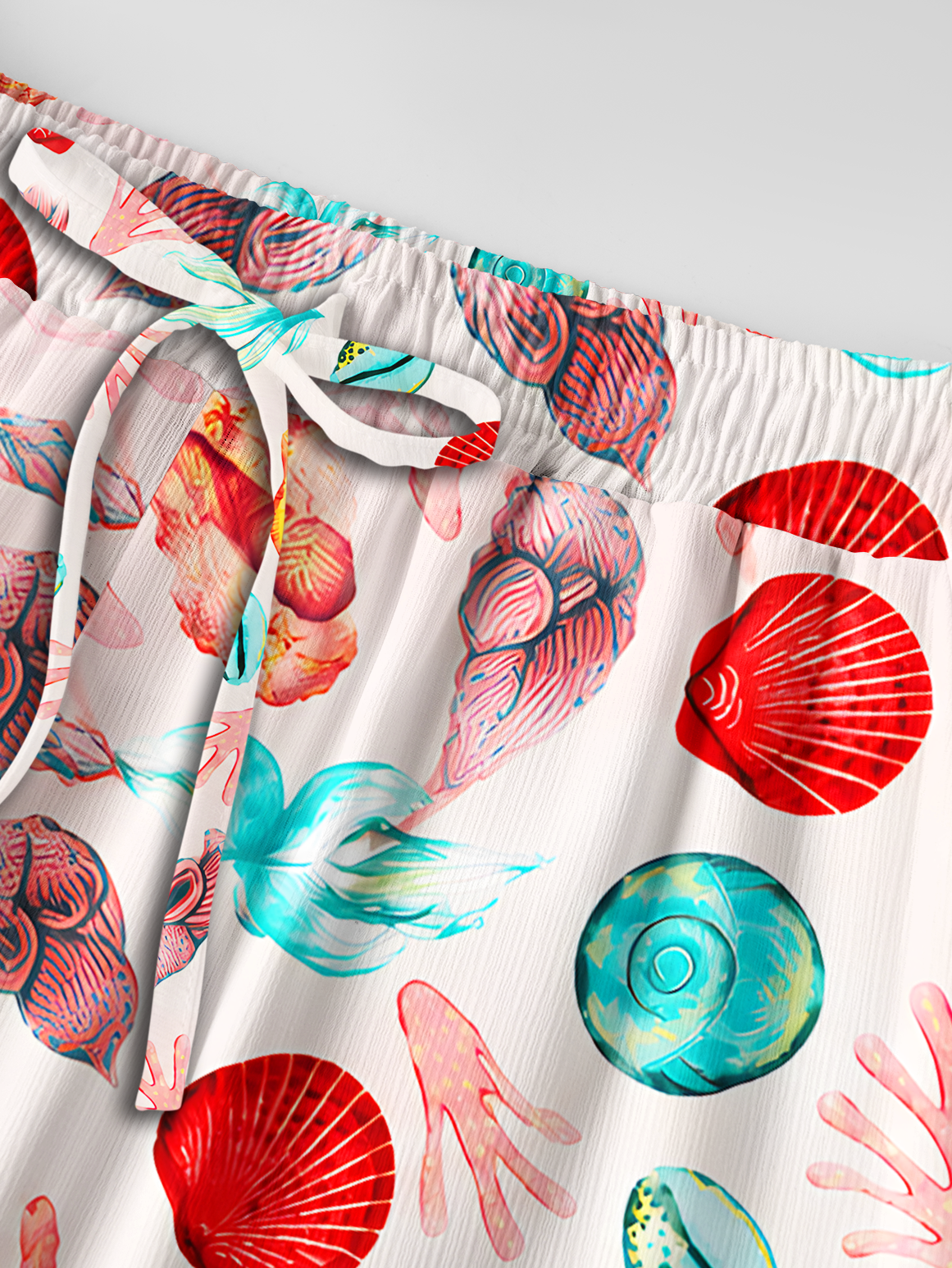 Coral Reef Kaleidoscope Beach Pants For Women