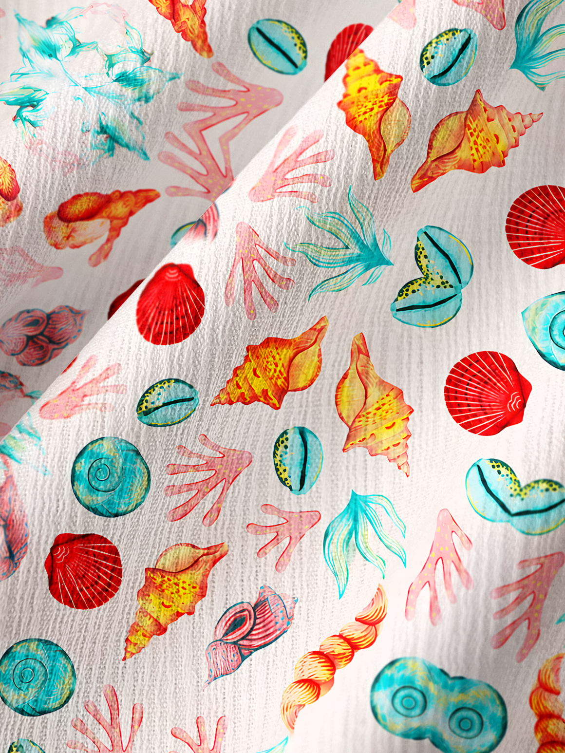 Coral Reef Kaleidoscope Beach Pants For Women