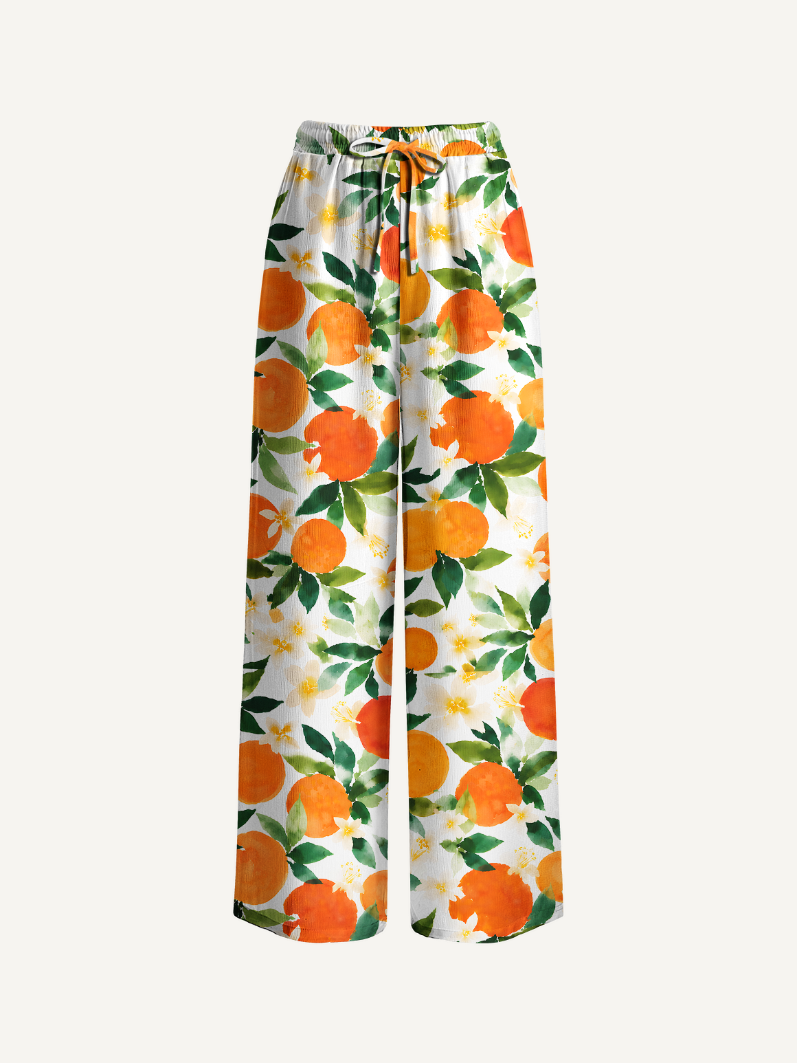 Citrus Grove Blossoms Pants For Women
