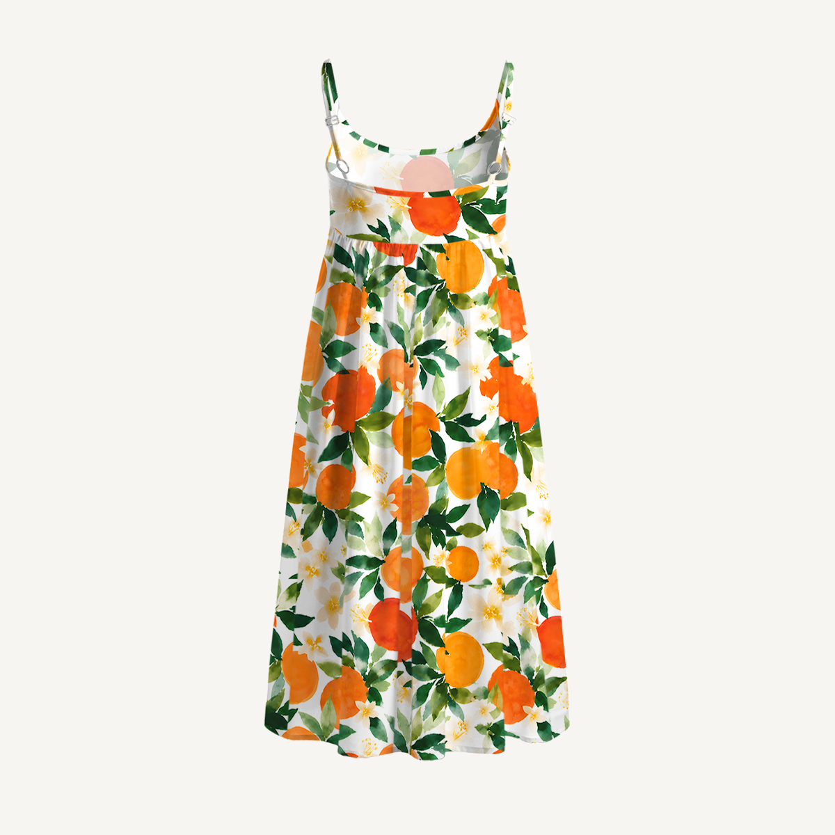 Citrus Grove Blossoms Vacation Mini Dress