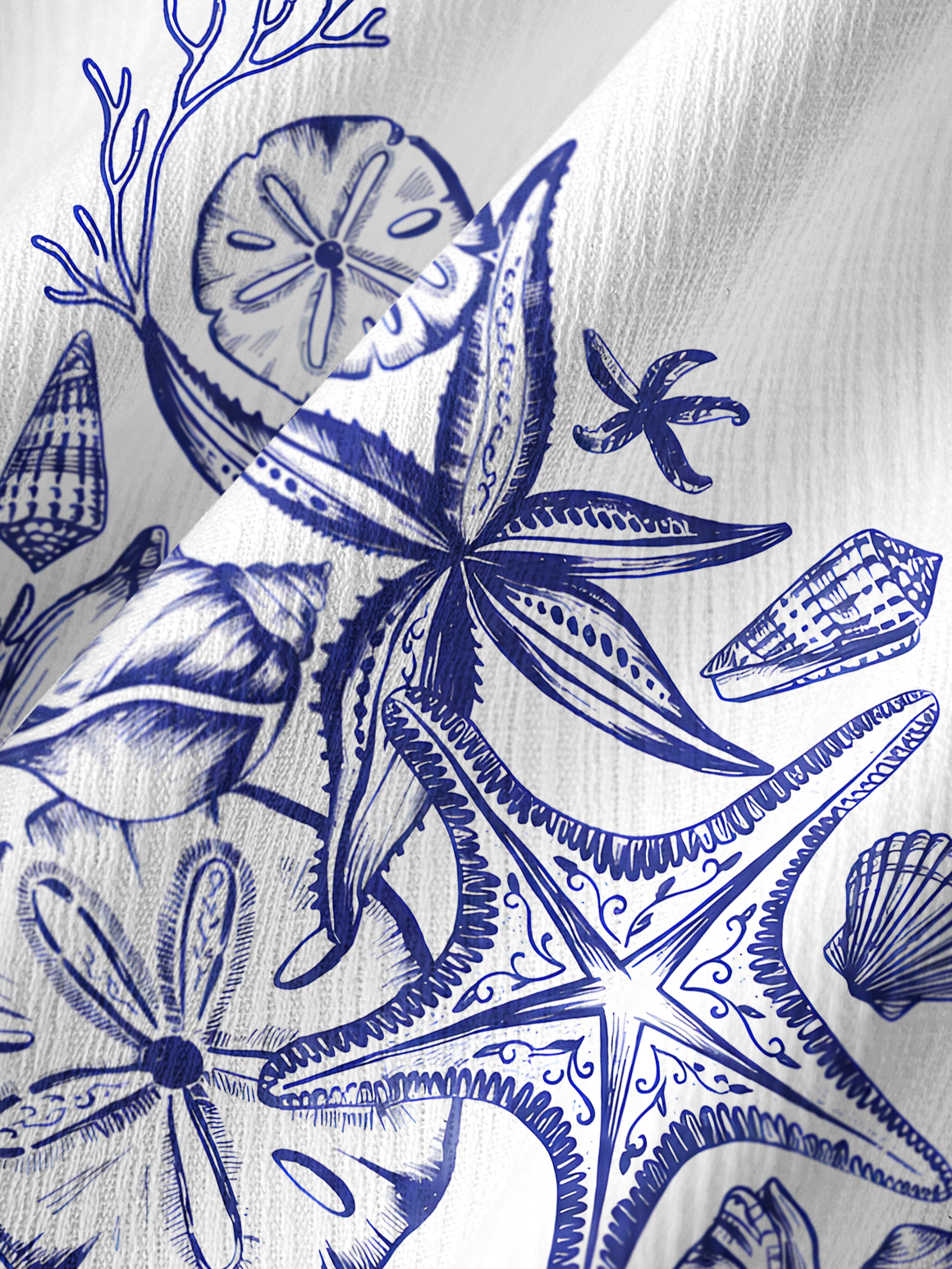Coastal Nautical Starfish Summer Trousers