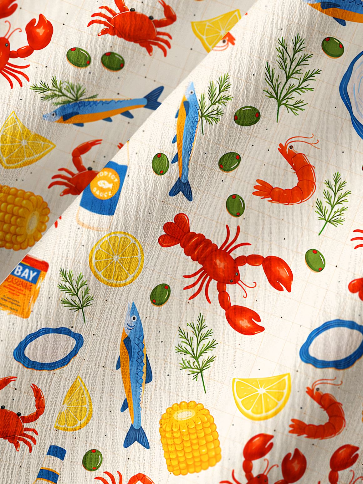 Seafood Boil Party Summer Trousers With Pockets