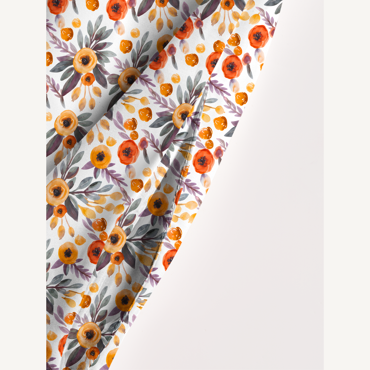 Golden Autumn Garden Summer Maxi Dress With Pockets