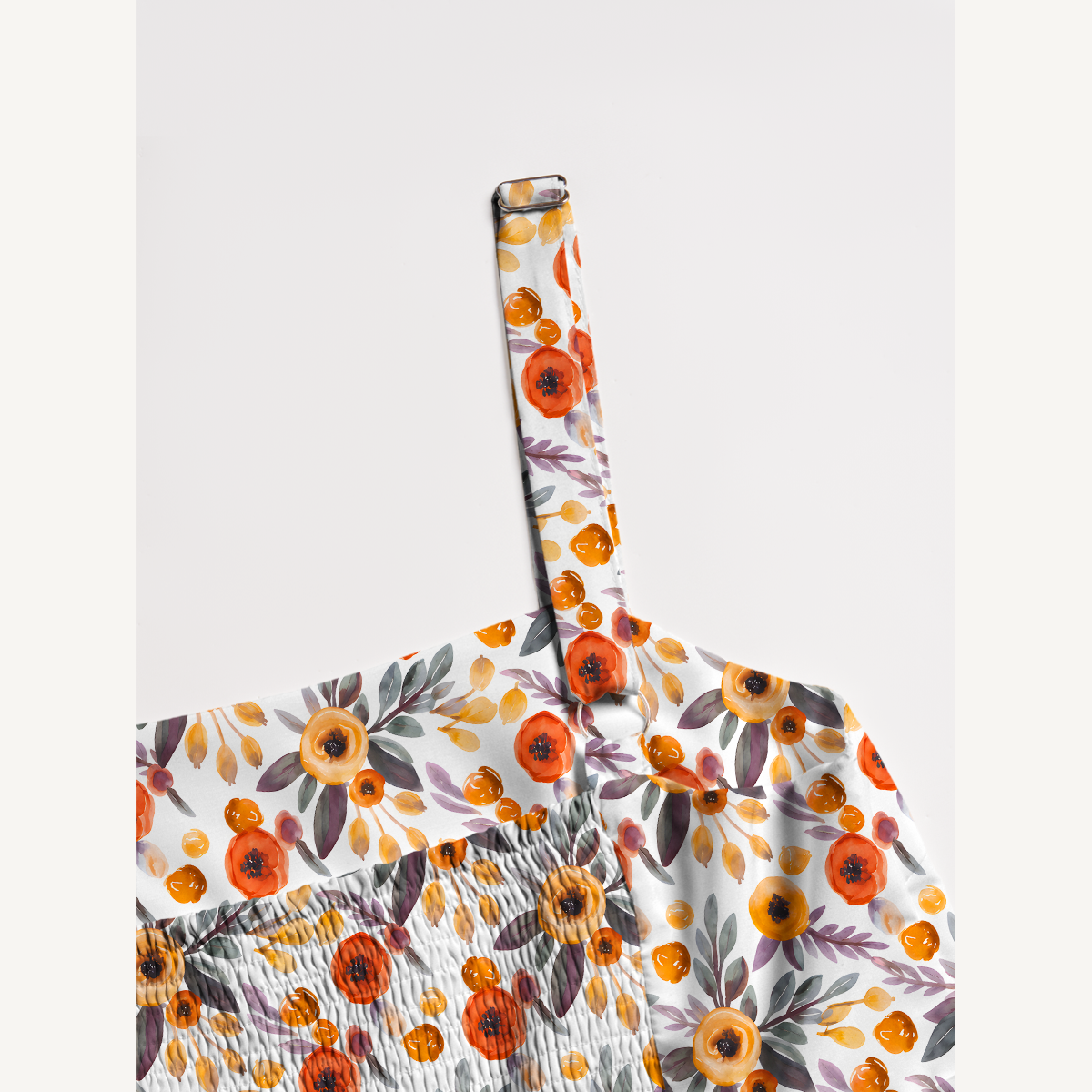 Golden Autumn Garden Summer Maxi Dress With Pockets