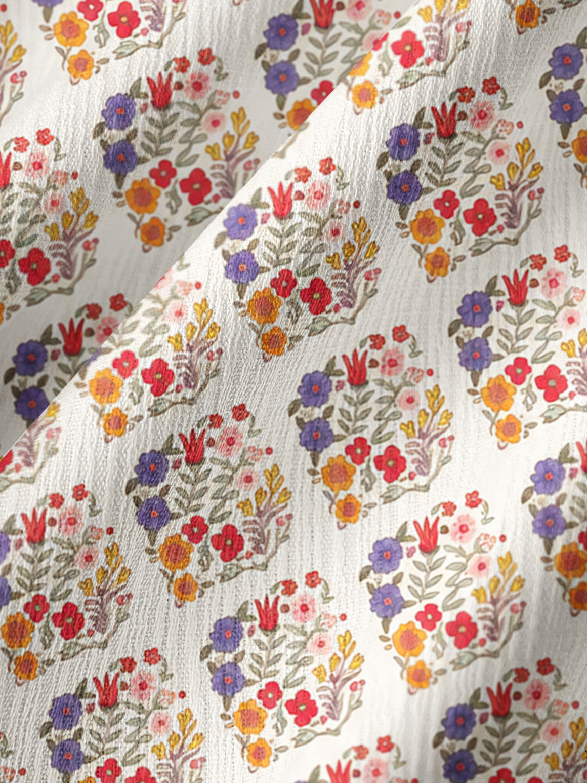Autumn Posy Lattice Pants For Women With Pockets