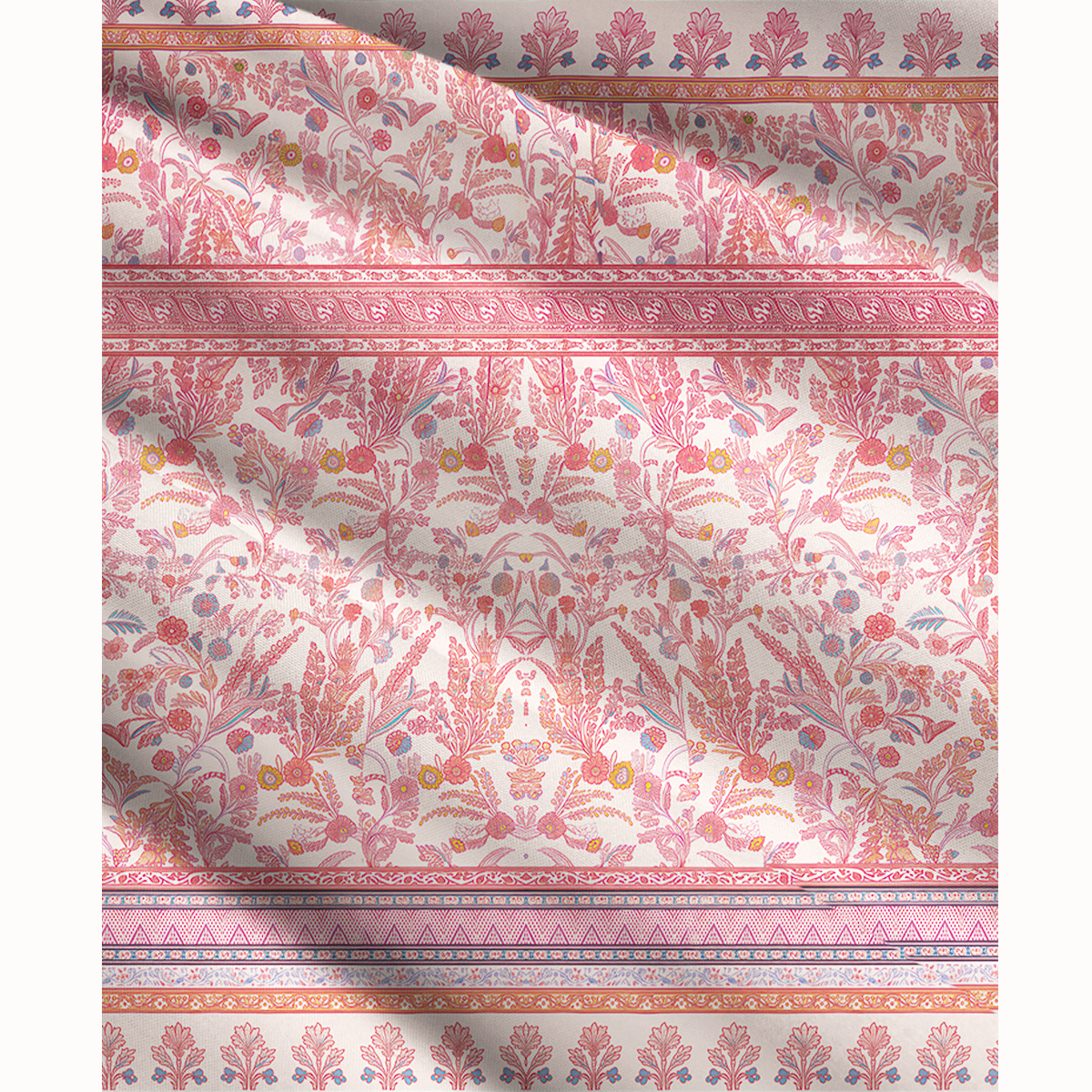 Rosewood Vintage Garden Print Convertible Maxi Skirt & Strapless Dress