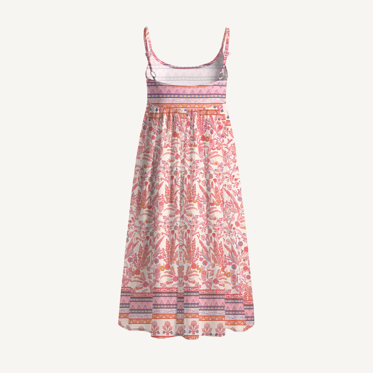 Rosewood Vintage Garden Vacation Mini Dress 
