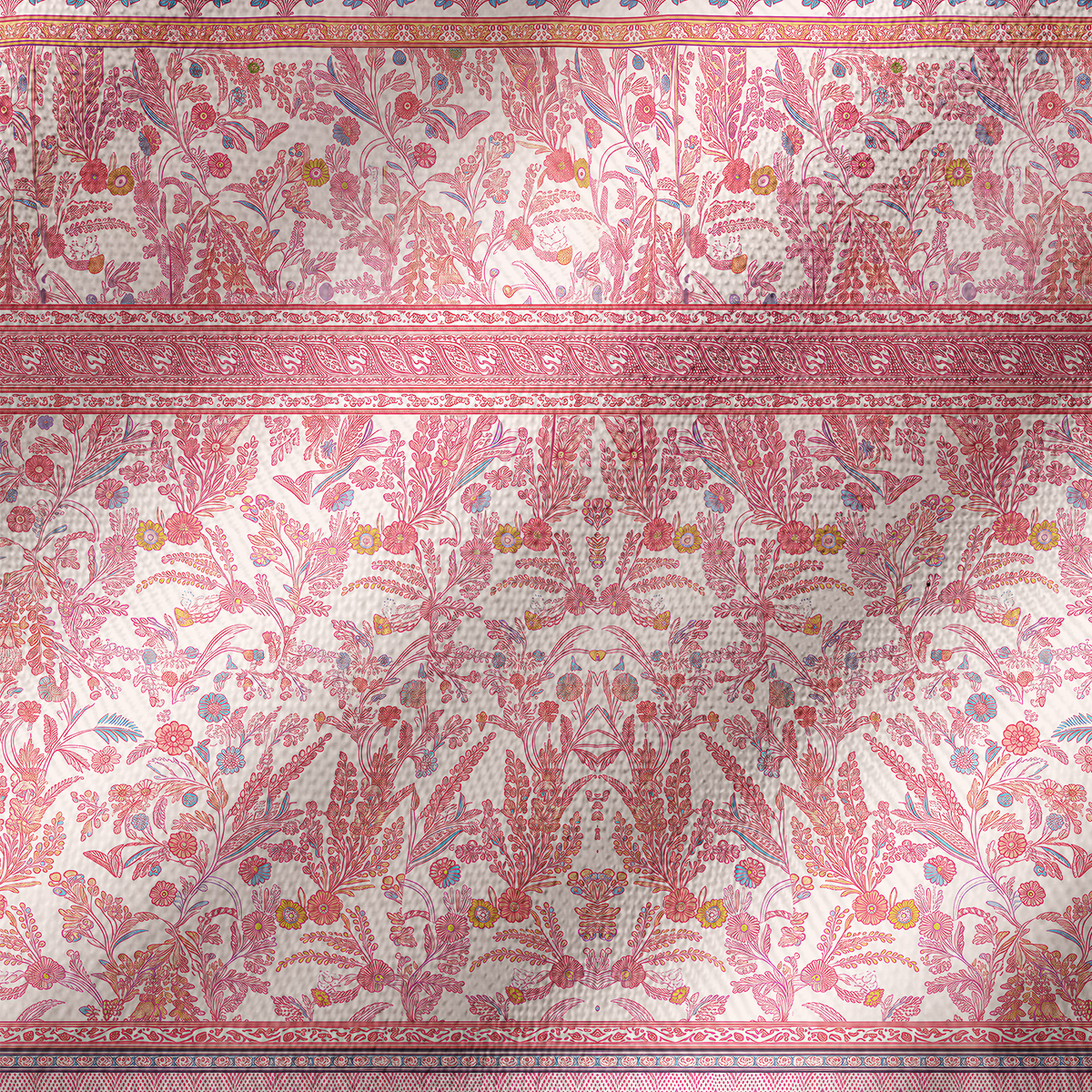 Rosewood Vintage Garden Print Kimono Wrap