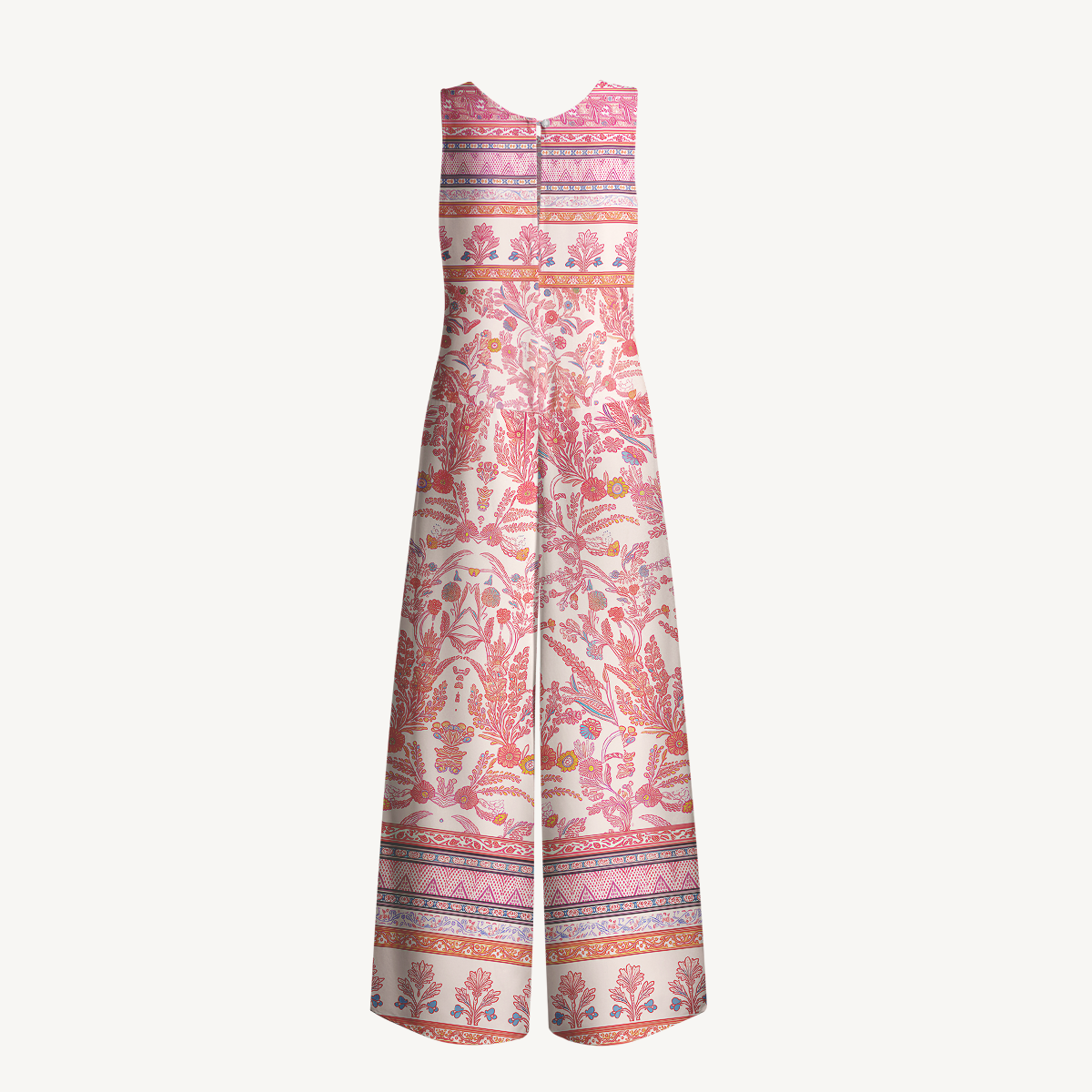 Rosewood Vintage Garden Womens Jumpsuit With Pockets