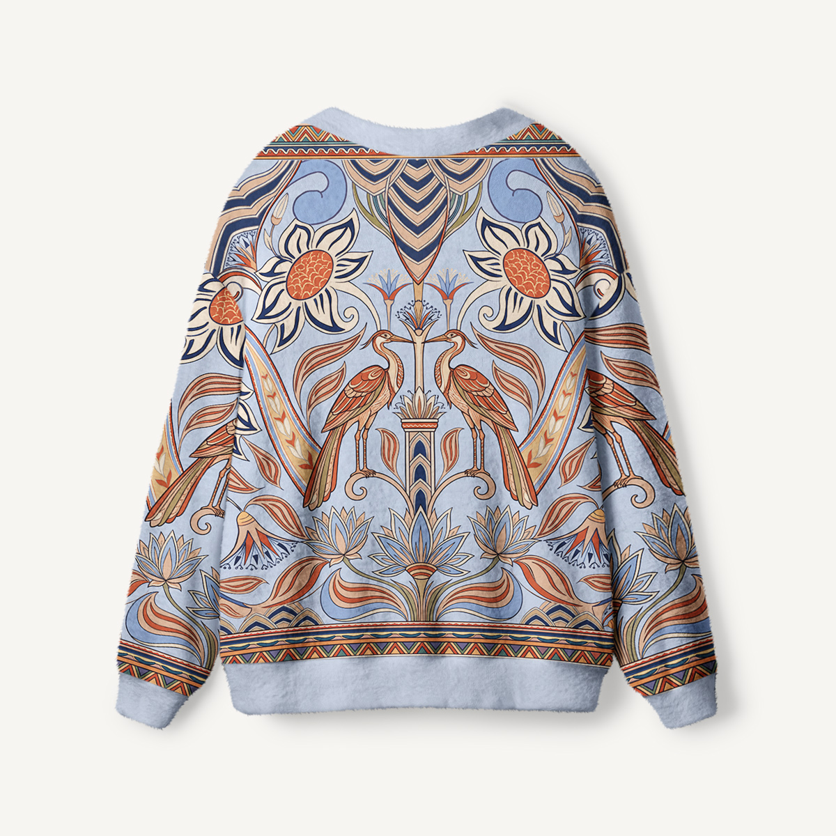 Bird & Botanical Garden boho Cardigan Sweaters