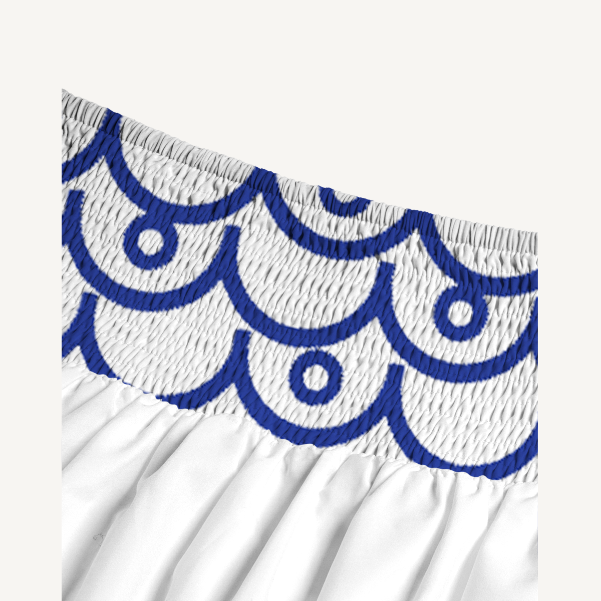 Coastal Nautical Starfish Print Maxi Skirt & Strapless Dress  