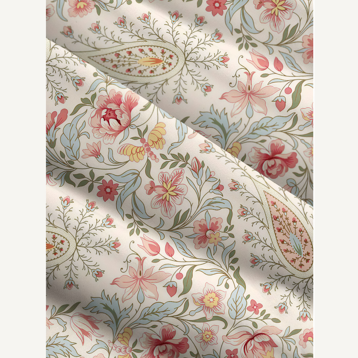 Floral Garden Botanical Design Strap Maxi Dress With Pockets