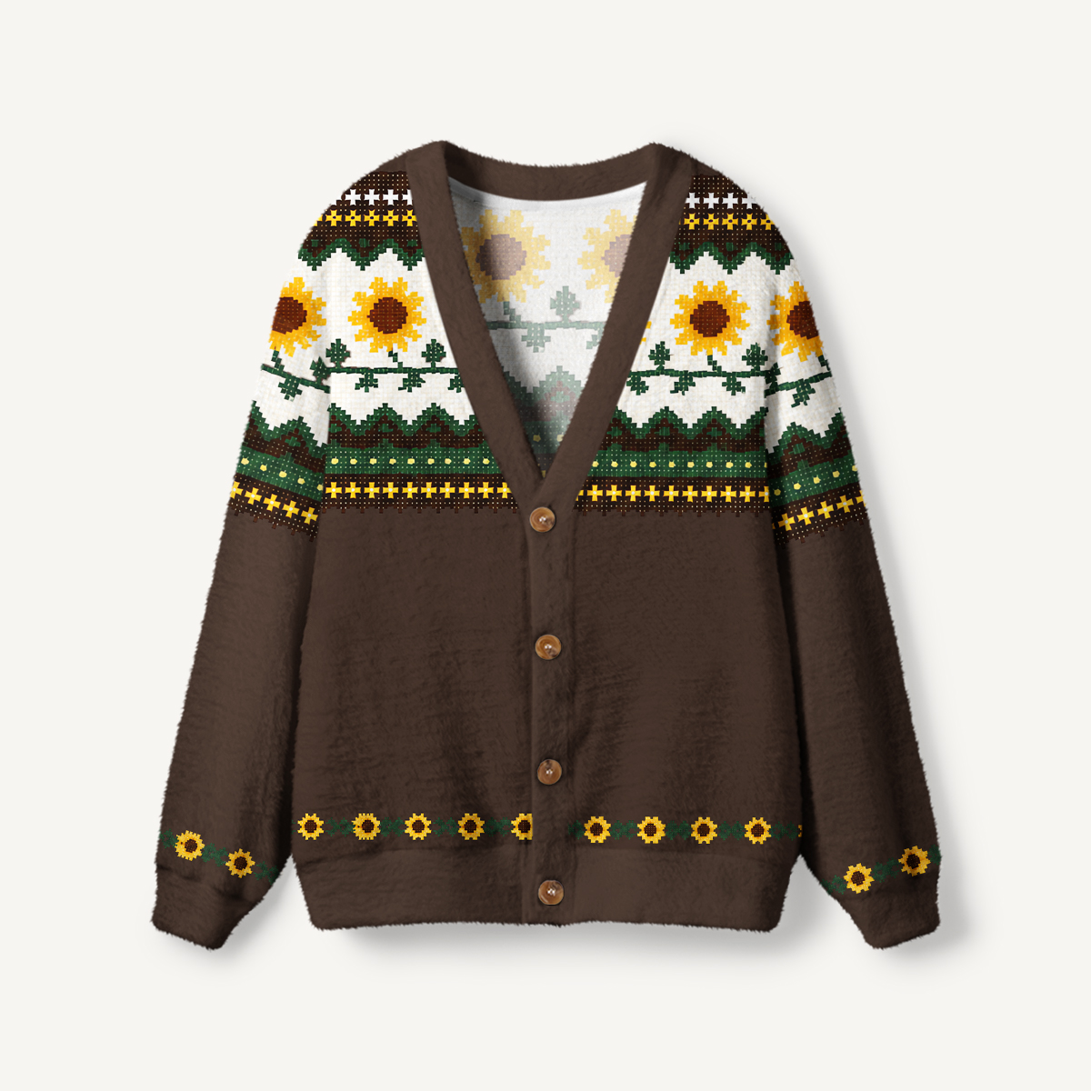Sunflower Harvest Meadow Cardigan Sweaters