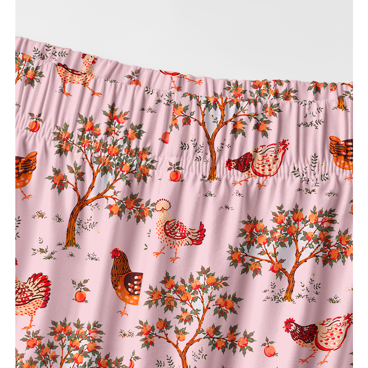 Country Chicken & Orchard Long Sleeves Pajama Sets