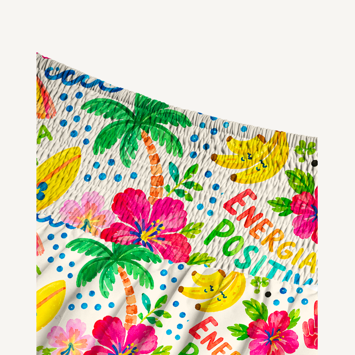 Rainbow Escape Print Maxi Skirt & Strapless Dress  