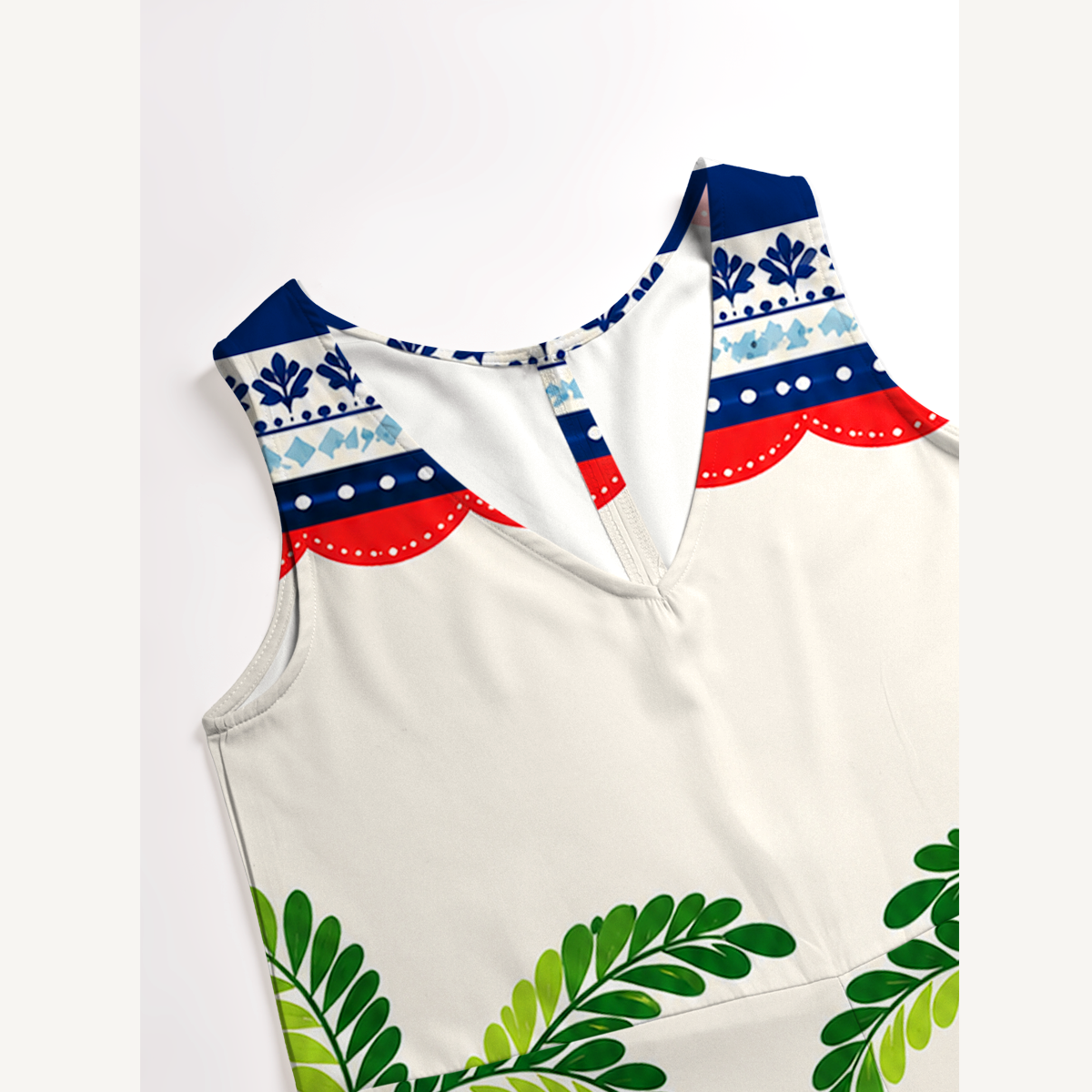 Vibrant Tropical Toucan Jumpsuit with Pockets for Women