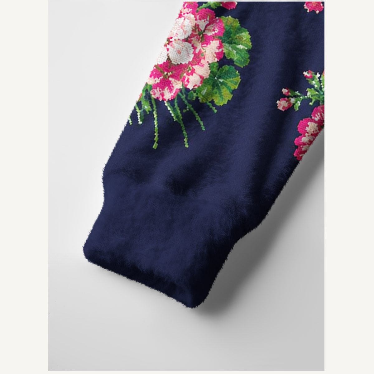 Bumblebee & Geranium Garden Cardigan Sweaters