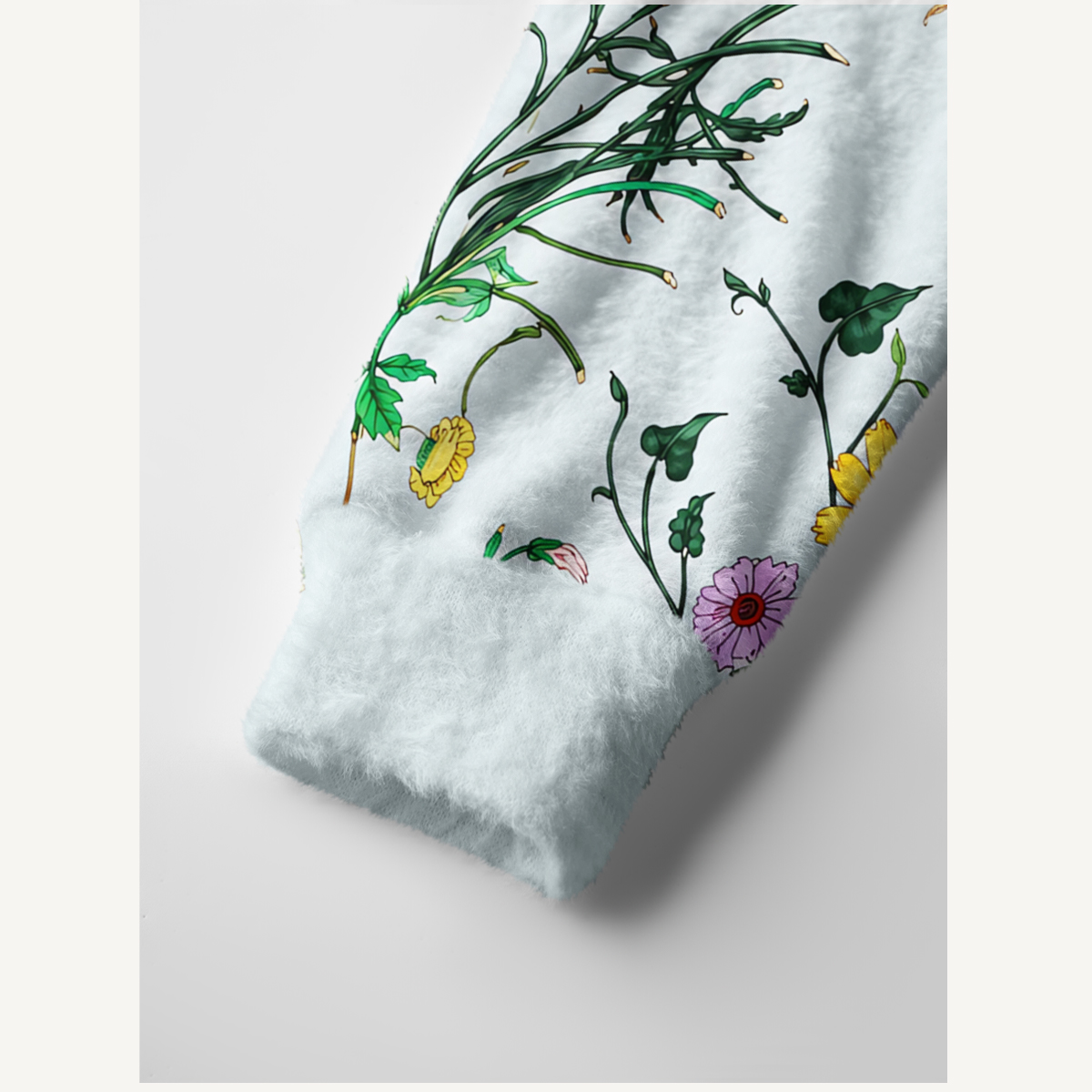 Botanical Wildflower & Insect Garden Cardigan Sweaters