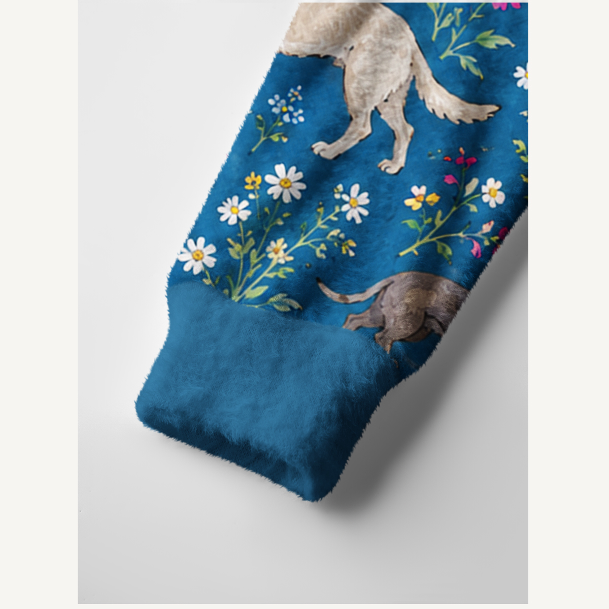Dogs & Wildflowers Cardigan Sweaters