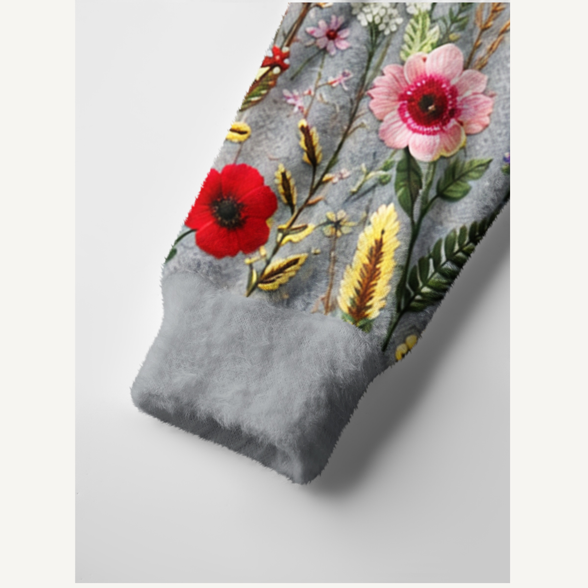 Cottage Garden Wildflower & Butterfly Cardigan Sweaters