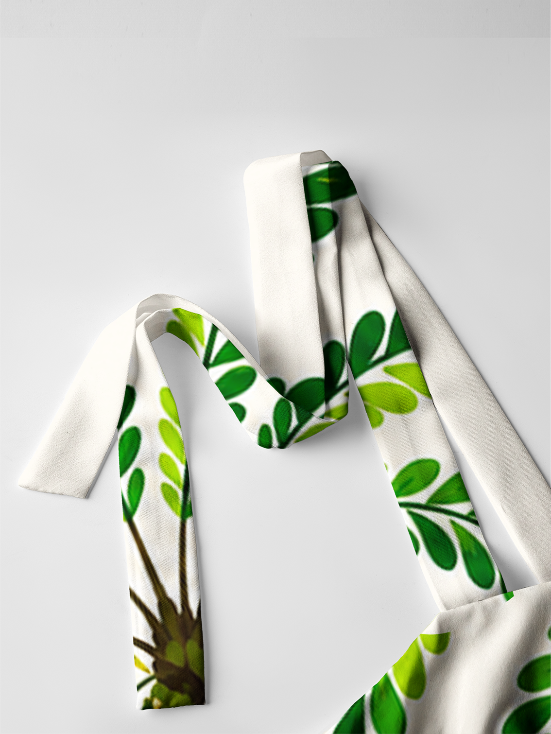 Vibrant Tropical Toucan Bow Strap Maxi Dress